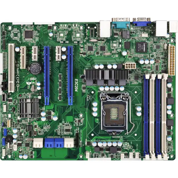 Asrock E3c204 Socket H2 Lga1155 Suport E3-1200 V2