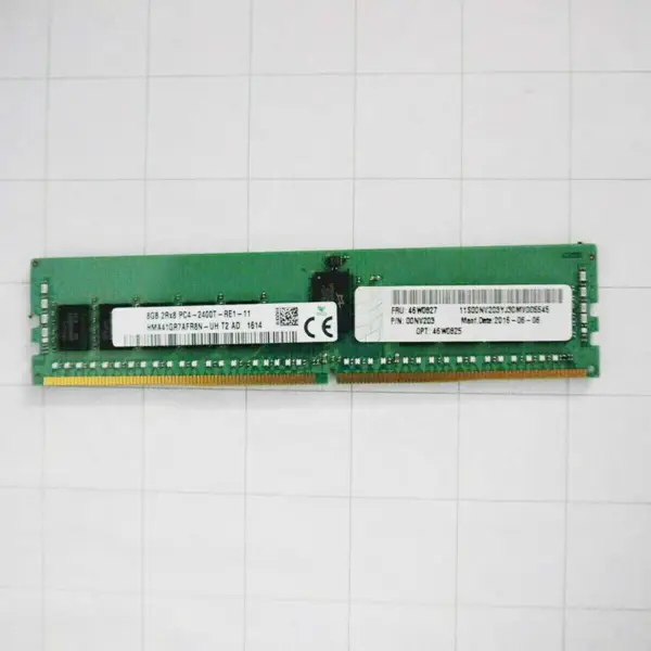 Pentru Lenovo Ram 46w0827 46w0825 8gb 2rx8 Pc4-2400t Ddr4 2400 Reg Ecc Server Memorie