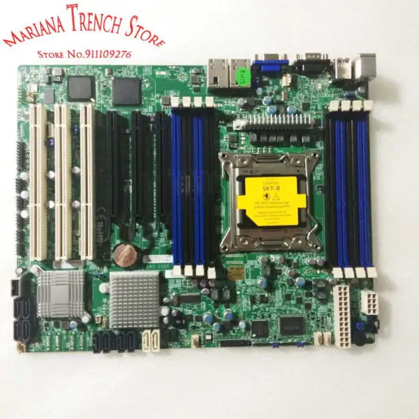 X9sre-f pentru placa de baza Supermicro Lga2011 E5-2600/1600 V1/v2 Family Ddr3 3 Pci-x 133/100