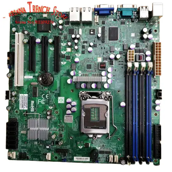 X8sil-v pentru placa de baza Supermicro Lga 1156 Xeon X3400 / L3400 Series Core I3 Ddr3