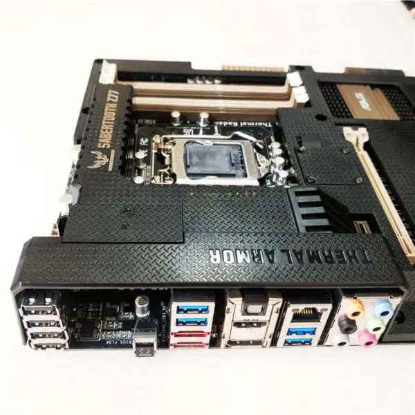 Tuf Sabertooth Z77 pentru placa de bază Asus Atx Z77 Lga 1155 suportă Core I7/i5/i3 Fast Shi