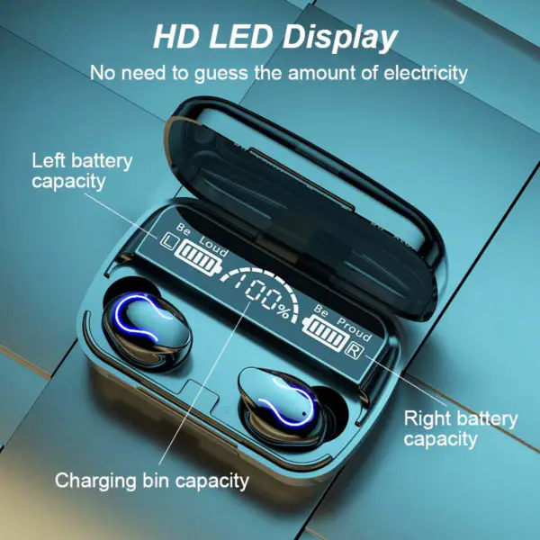2023 Amazons Top Sale Q32 Tws 5.0 Căști fără fir Blue Tooth Handsfree Stereo Earphone cu carcasă de încărcare