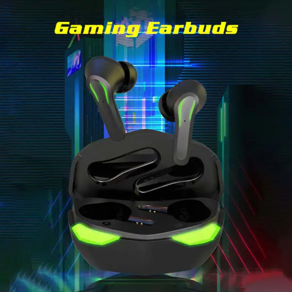 2023 Mobile Handsfree Wireless Earphone 65ms Low Latency Gaming Headset Noise Cancelling D17 Tws Earbuds