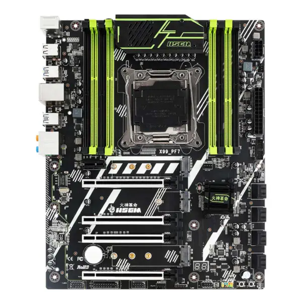 Hsgm X99-pf7 Suport patru canale Ddr3/ddr4 X99 Chipset Server Motherboard