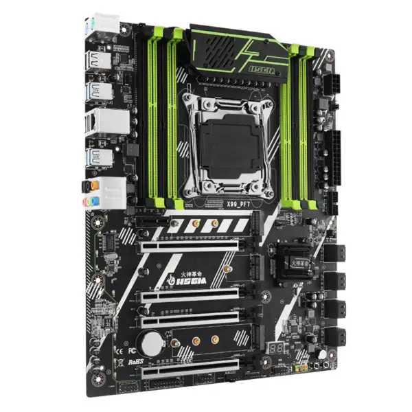 Hsgm X99-pf7 Suport patru canale Ddr3/ddr4 X99 Chipset Server Motherboard