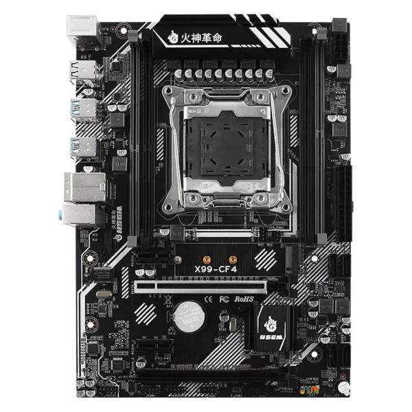 Hsgm X99-cf4 Placă de bază 4*ddr4 Recc 128 Memorie X99 Chipset Placă de bază de înaltă performanță pentru jocuri Pc