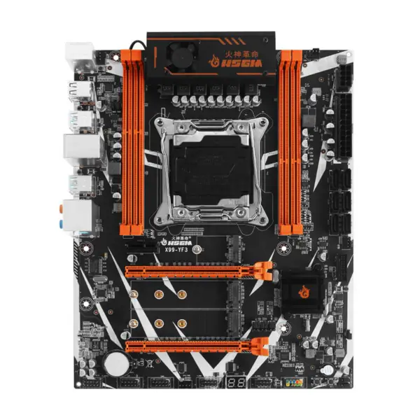 Hsgm X99-yf3 Placă de bază Lga 2011-3 Cpu Sockset Placă de bază de înaltă performanță pentru jocuri Placă de bază pentru server