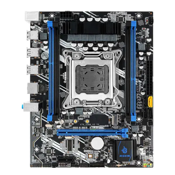 Hsgm X79-s288 Placă de bază suport Dual Channel Ddr3 Computer Placă de bază pentru server