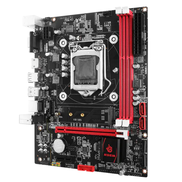 Hsgm Desktop H81-v8185 Lga 1150 Cpu Socket Placa de baza pentru calculator