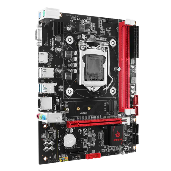 Hsgm Desktop H81-v8185 Lga 1150 Cpu Socket Placa de baza pentru calculator