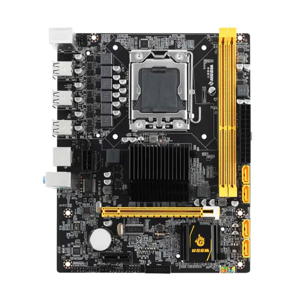 Hsgm X58-6s Lga 1366 Cpu Socket 8 * USB2.0 Port Computer Server Placa de baza