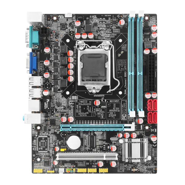 Hsgm H55 Placa de baza Desktop Computer Desktop Placa de baza Lga 1151 Cpu Socket Placa de baza