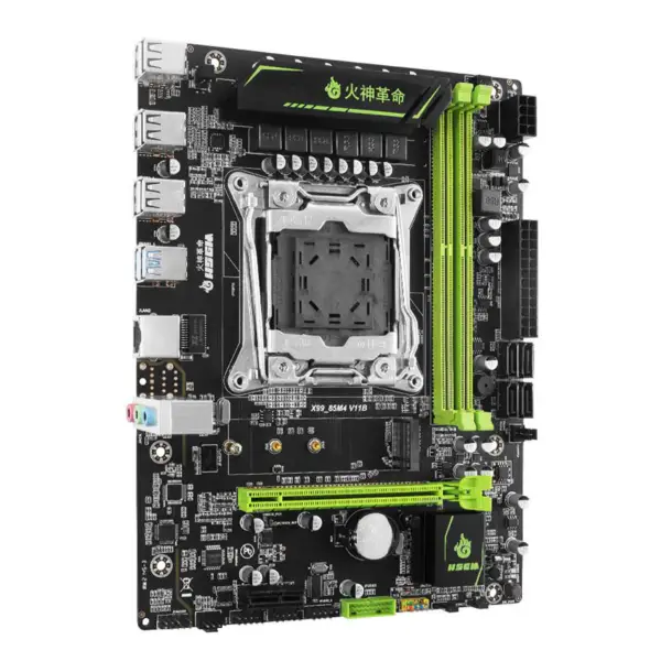Hsgm X99-85m4 Placă de bază Suport Dual Channel Ddr4 2133/2400mhz Memorie Placă de bază pentru desktop