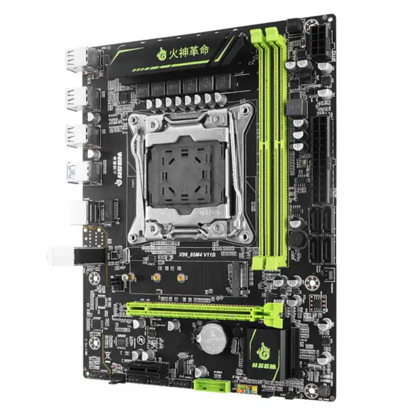 Hsgm X99-85m4 Placă de bază Suport Dual Channel Ddr4 2133/2400mhz Memorie Placă de bază pentru desktop