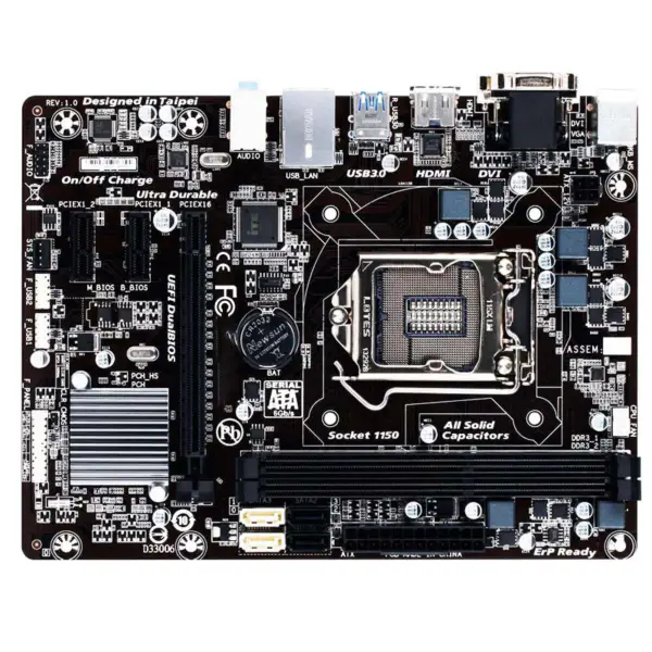 Ga a doua placă de bază H81 Ddr3 Placă de bază Suport 4th Gen Cpu Lga1150 Ddr3 H81m Hd2
