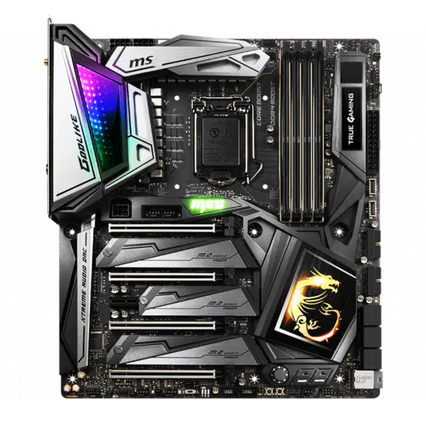 Ms Z390 Placă de bază Ddr4 Z390m Lga 1151 Placă de bază 9th 8th Gen I7 9700k I9 9900k Meg Z390 Godlike
