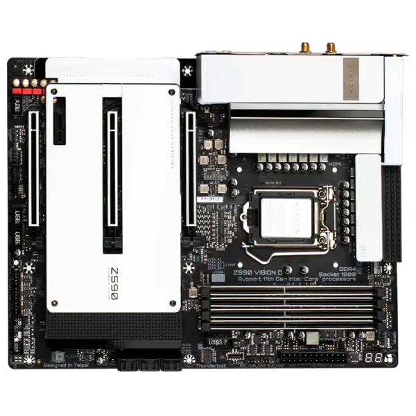 Ga Placă de bază Gaming Z590m Lga 1200 Placă de bază 10th 11th Gen Z590 Vision D Z590 Vision G Z590i Vision D