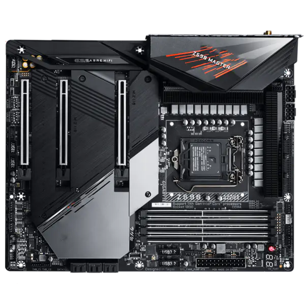 Ga cu Cpu Z590m Lga 1200 Placă de bază 10th 11th Gen Z590 Aorus Master