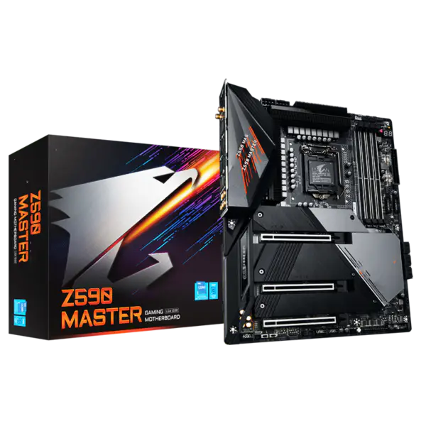 Ga cu Cpu Z590m Lga 1200 Placă de bază 10th 11th Gen Z590 Aorus Master