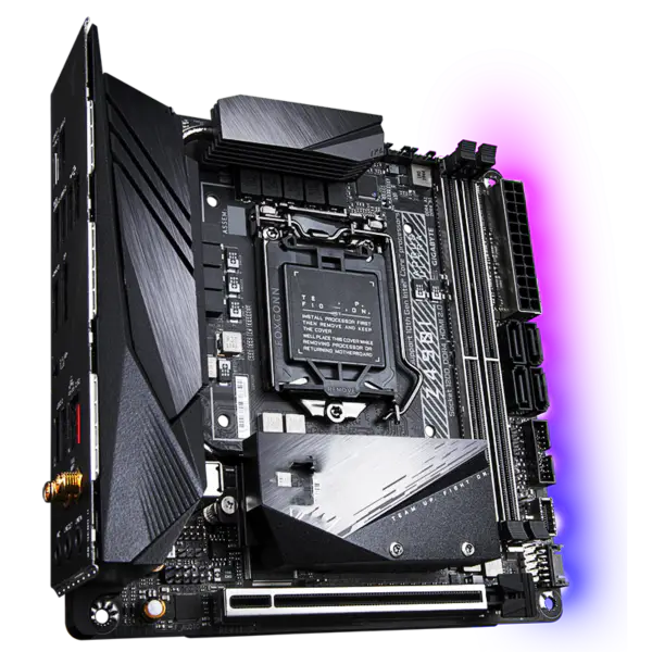 Ga Placă de bază Z490 Z490m Lga 1200 Placă de bază 10th Gen 10600kf 10700k 10850k Z490i Aorus Ultra Wifi Itx