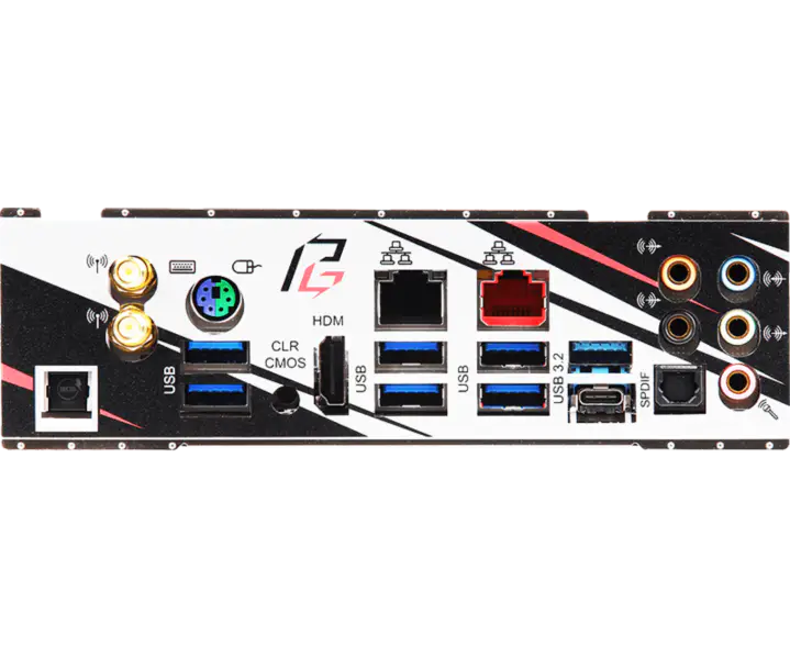 AsRock Placă de bază Am4 Socket 2000 3000 4000 G-series 5000 și 5000 G-series Cpu X570 Phantom Gaming X