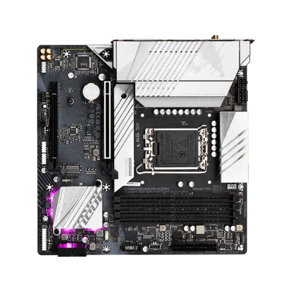 Placă de bază Gigabyte B760M AORUS ELITE AX DDR4
