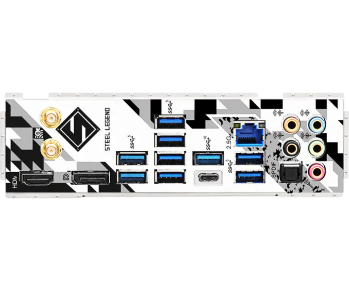 AsRock Placă de bază Z790 Steel Legend Wifi6 Ddr5 Memorie Lga 1700 13th Gen Z790 Steel Legend Wifi6 13600k 13700k