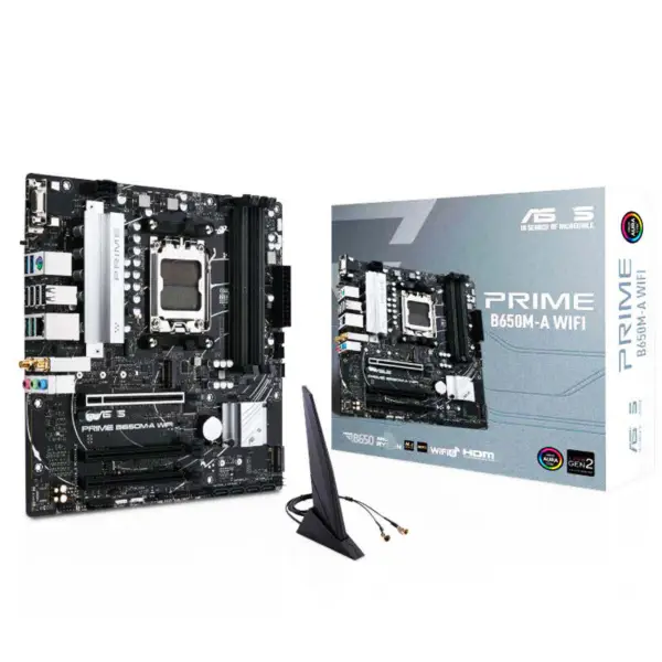 Asus Prime B650m-a Wifi Placa de baza Prime B650m-a Wifi Cpu 7700x 7600x 7950x 7900x Am5