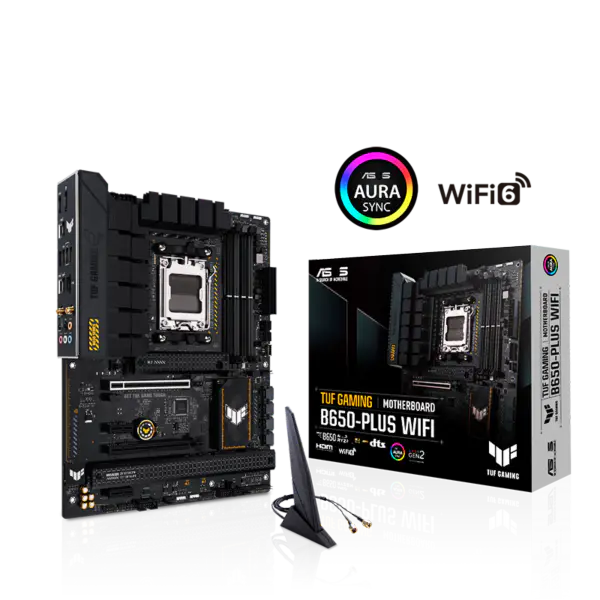 Asus Placă de bază Tuf Gaming B650-plus Wifi Placă de bază Tuf Gaming B650-plus Cpu 7700x 7600x 7950x 7900x Am5