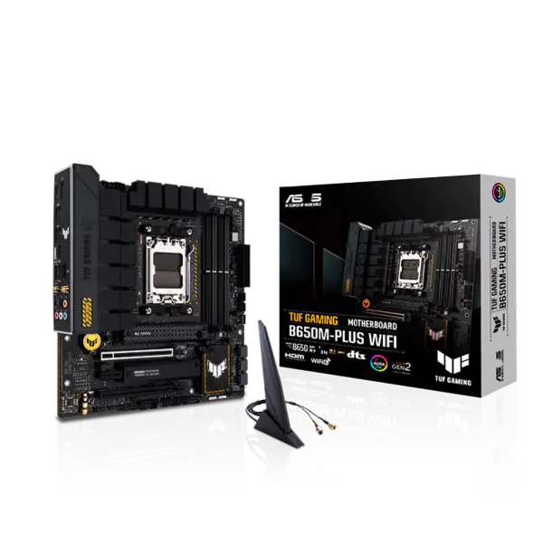 Asus Placă de bază Tuf Gaming B650m-plus Wifi Placă de bază Tuf Gaming B650m-plus Wifi Cpu 7700x 7600x Socket Am5