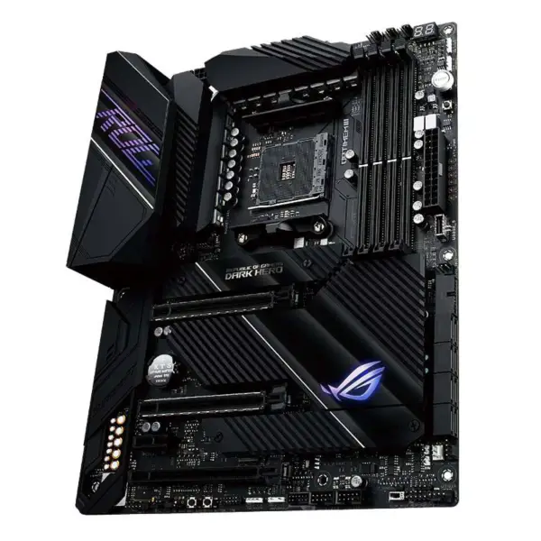 Asus Rog Crosshair Viii Dark Hero C8dh X570 Argb Placă de bază Gaming Procesor Suport 5800x 5900x 5950x