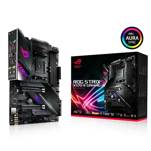 Asus Rog Strix X570-e Gaming Ddr4 Argb Placă de bază Gaming Procesor Suport 5800x 5900x 5950x X570-e Gaming