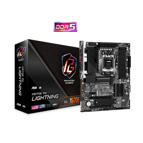 Asrock X670 X670e Placă de bază Am5^5 Suport 7000 Series Cpus Socket Am5 X670e Steel Legend X670e Pro Rs X670e Pg Lightning List