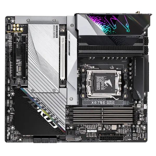 Ga X670e Aorus Master Placă de bază Suport Cpu Am5 7950x 7900x 7700x 7600x