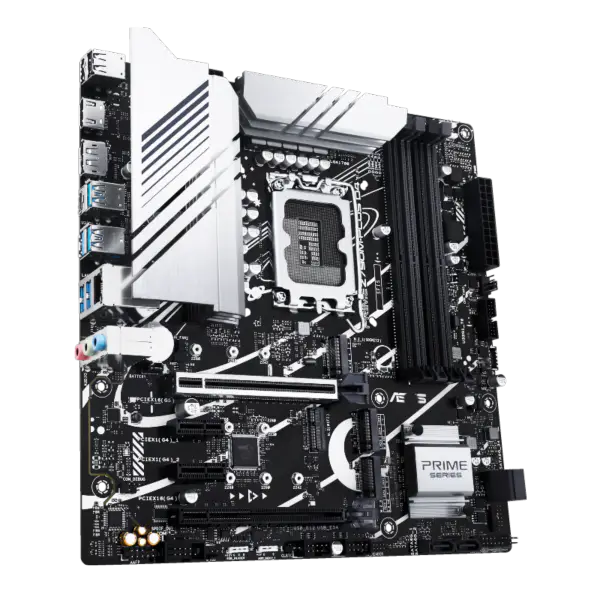 Asus Placa de baza Prime Prime Z790m-plus D4 Ddr4 Memorie Lga 1700 Suport Intl 13gen 12gen Prime Z790m-plus D4