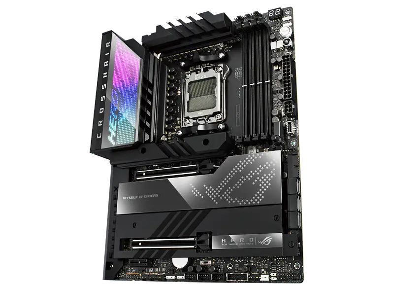 Asus X670 X670e Plăci de bază Am5^5 Plăci de bază Rog Crosshair X670e Hero