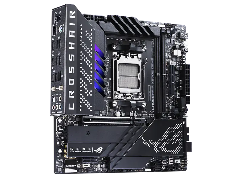 Asus X670 X670e Plăci de bază Am5^5 Placa de bază și Rog Crosshair X670e Gene