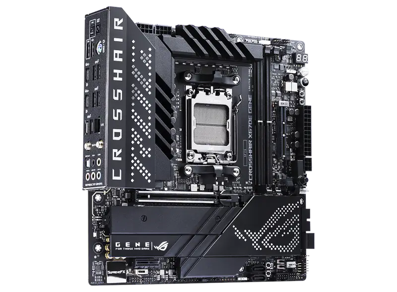 Asus X670 X670e Plăci de bază Am5^5 Placa de bază și Rog Crosshair X670e Gene