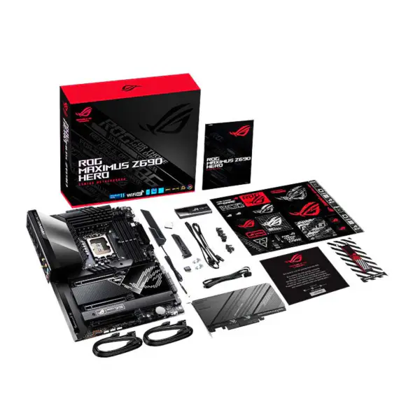 Asus Rog Maximus Z690 Hero Gaming Placă de bază Memorie Ddr5 Cpu 12900k 12700k Intl Z690 Lga 1700 Asus Z690