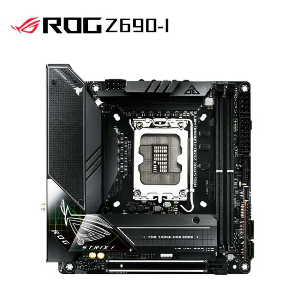 Asus Rog Strix Z690-i Gaming Wifi Placă de bază Itx Mini Board Ddr5 Cpu 12900k 12700k Intl Z690-i
