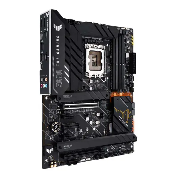 Asus Tuf Gaming Z690-plus D4 Placa de baza Ddr4 Memorie Cpu 12700 12700kf 14+1dr.mos Psu