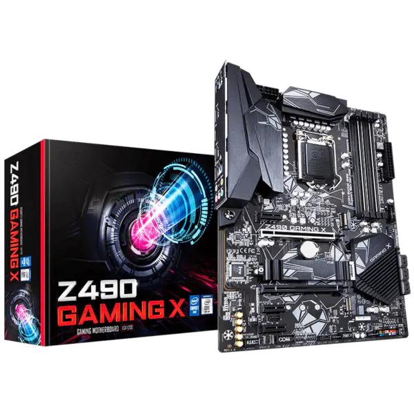 Ga Placă de bază Z490 Gaming X Placă de bază Suport 3070 3080 10600kf 10700k 10850k Intl Z490 Lga 1200 Placă de bază Gaming