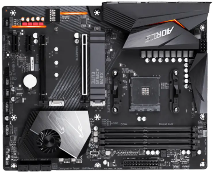Computer Parts X570 Placă de bază Am4 5600g Ga X570 Aorus Elite Atx Procesor placă de bază
