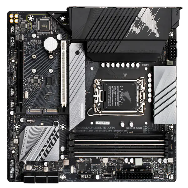Placă Ddr4 Ga Z690m Aorus Elite Ddr4 Placă de bază Gaming Placă de bază 12900k 12700k Intl Z690 Lga 1700 Placă de bază Ddr4