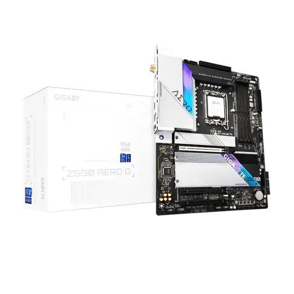 Ga Z690 Aero G Ddr4 Placă de bază Suport Cpu 12900k 12700k Intl Z690 Lga 1700 Wi-fi 6 Atx