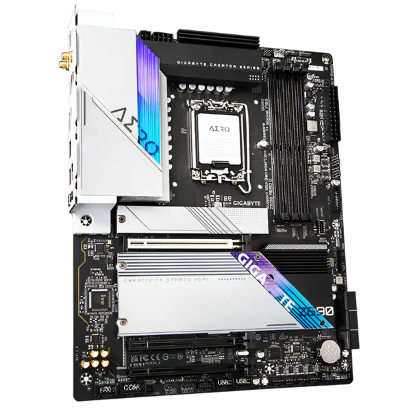 Ga Z690 Aero G Ddr4 Placă de bază Suport Cpu 12900k 12700k Intl Z690 Lga 1700 Wi-fi 6 Atx
