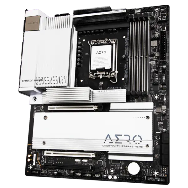 Placa de bază Ga Z690 Aero D suportă memorie Ddr5 Cpu 12900k 12900kf Intl Z690 Lga 1700 Wi-fi 6e E-atx