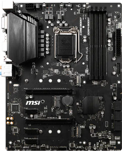 Placa de bază Msi Z390m suportă procesorul 8700 Win7 Sistem Desktop Placa de bază 8 9th Gen Cpu Z390m S01 Z390
