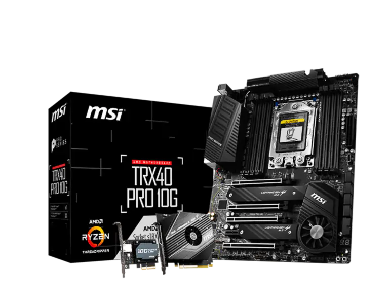 Msi Placa de baza Ddr4 Ddr5 Trx40 Placa de baza Trx40-a Pro Trx40 Pro Wifi Trx40 Pro 10g