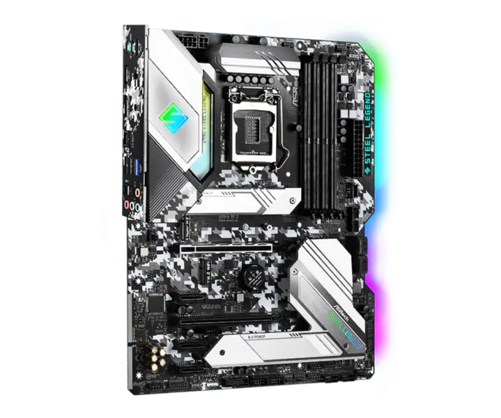 Asrock Z490 Steel Legend Ddr4 Placa de baza parte Lga 1700 1200 Ddr4 Ddr5 Z690 Z590 Z590m Z490 X299 X299e H510 B560 B560m B460